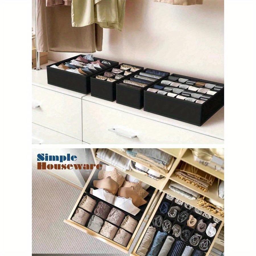 Schubladen-Organizer für Heimkleidung, Unterwäsche-Organizer, Stoffmaterial, Weich und bequem, Mehrere Spezifikationen verfügbar
