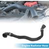Engine Radiator Hose No.17127576368 Coolant Cooler Pipe Hose for BMW X6 3.0L 2008-2019 Rubber Black