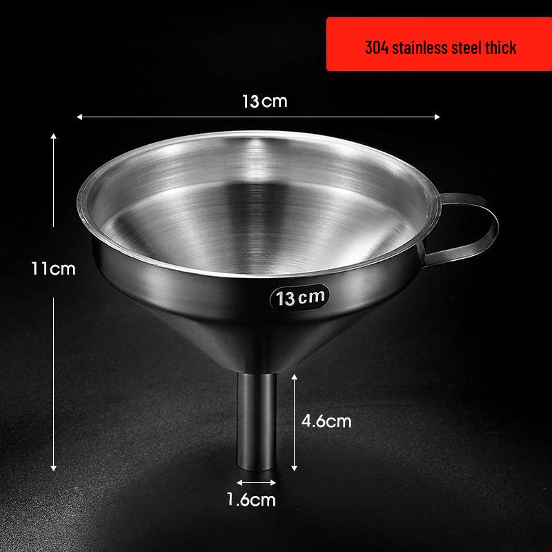 304 Stainless Steel Funnel and Filter for Oil Residue and Baijiu Wine