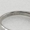 TIFFANY&Co. Solitaire Ring Pt950Platinum/diamond #4.9(US Size) 3.2g Women Used