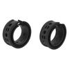 2PCS Spring Bumper Buffer C Type Reduce Noise Anti Vibration Universal Spring Shock Absorber Cushion for Cars