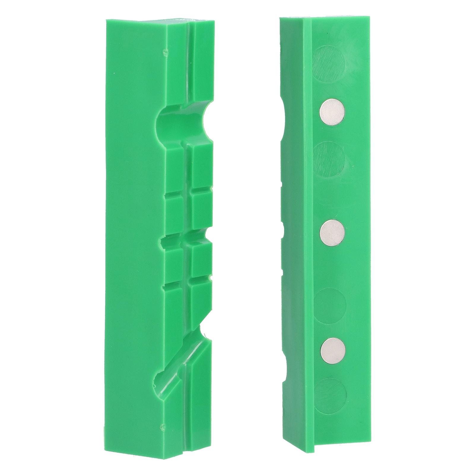 

Чехлы для губок тисков слесарного станка, мягкие защитные накладки, магнитные универсальные призматические станочные инструменты, 6 дюймов