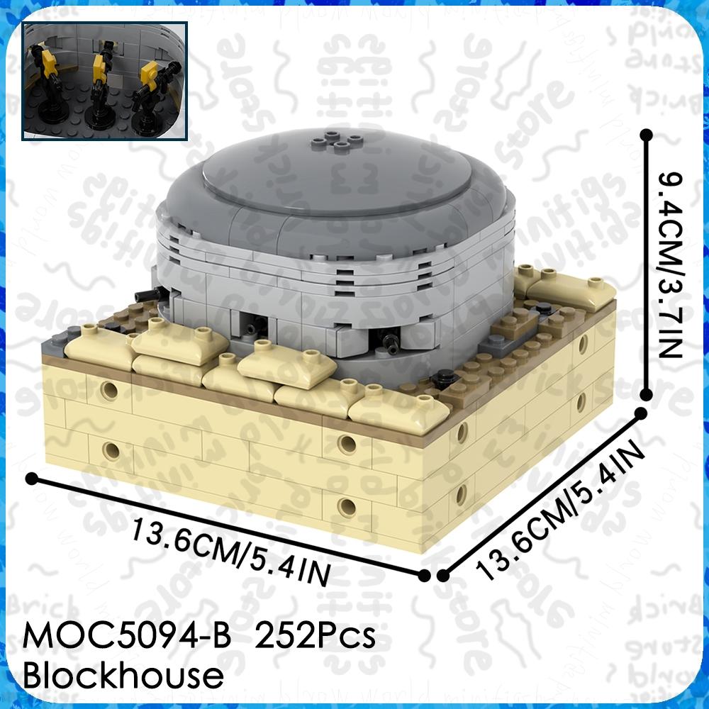MOOXI Battlefield Bricks WW1 WW2 Military War Arsenal Compatible Figure Building Blocks Adult MOC5094 Set Gift Toys For Children