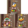 Beili Baby Stroller Plush Rattle Car Charm With Wind Chimes For Infant Comfort