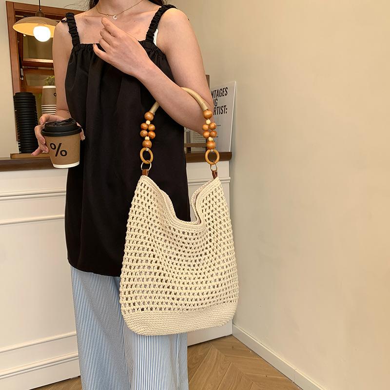 Versatile Single-shoulder Beach Vacation Bag Commuter Tote Bag