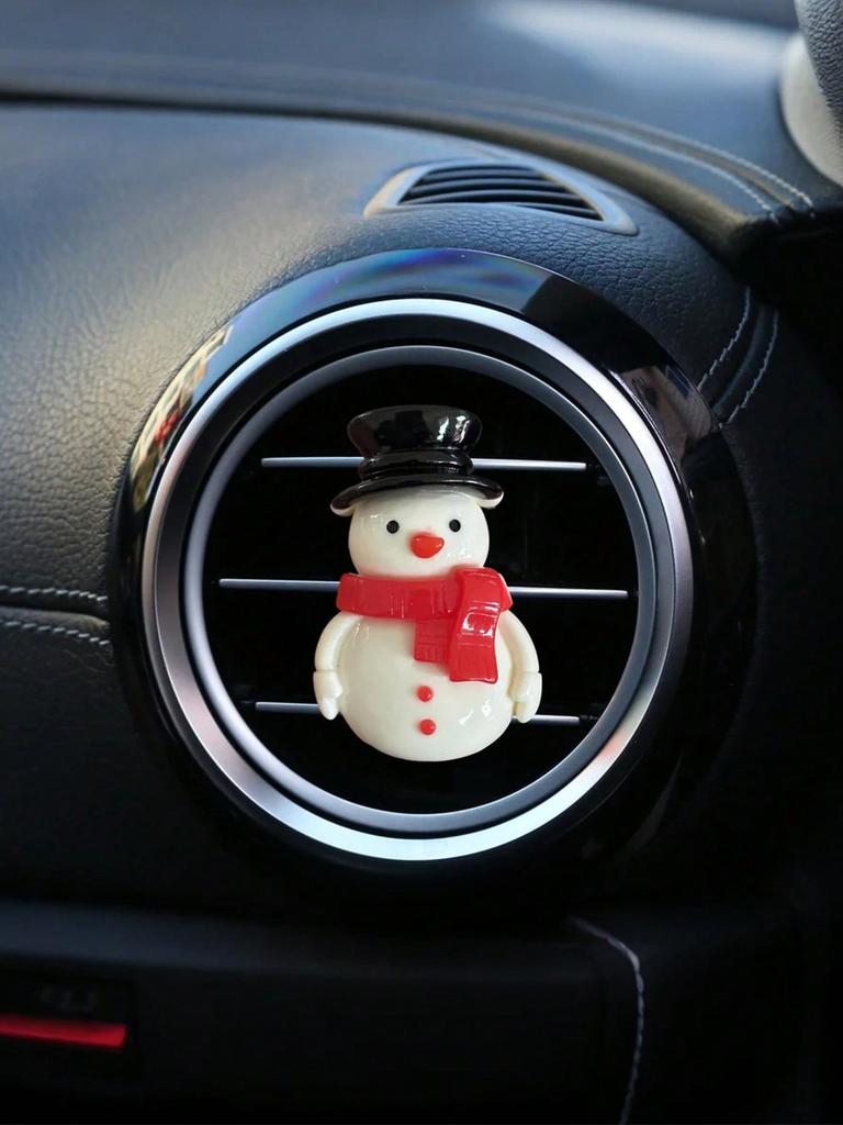 1Pc Cute Christmas Car Air Vent Decoration, a Thoughtful Car Decoration for the Holiday Season
