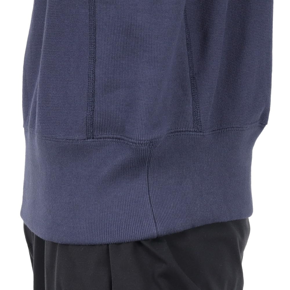 Champion Langarm Rundhals Grafik REVERSE Dunkles Herren-Sweatshirt, 11,5 oz, Fleece-gefüttert, Print, WEAVE®, Marineblau, C3-A022