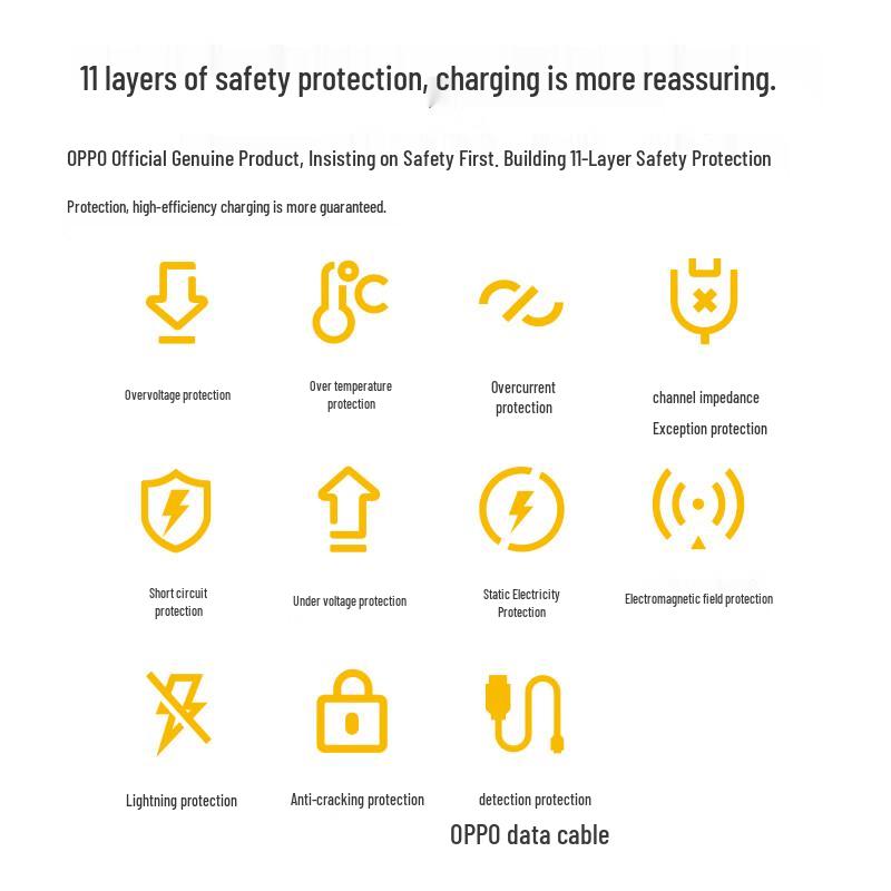 OPPO 67W SUPERVOOC Schnellladegerät Set