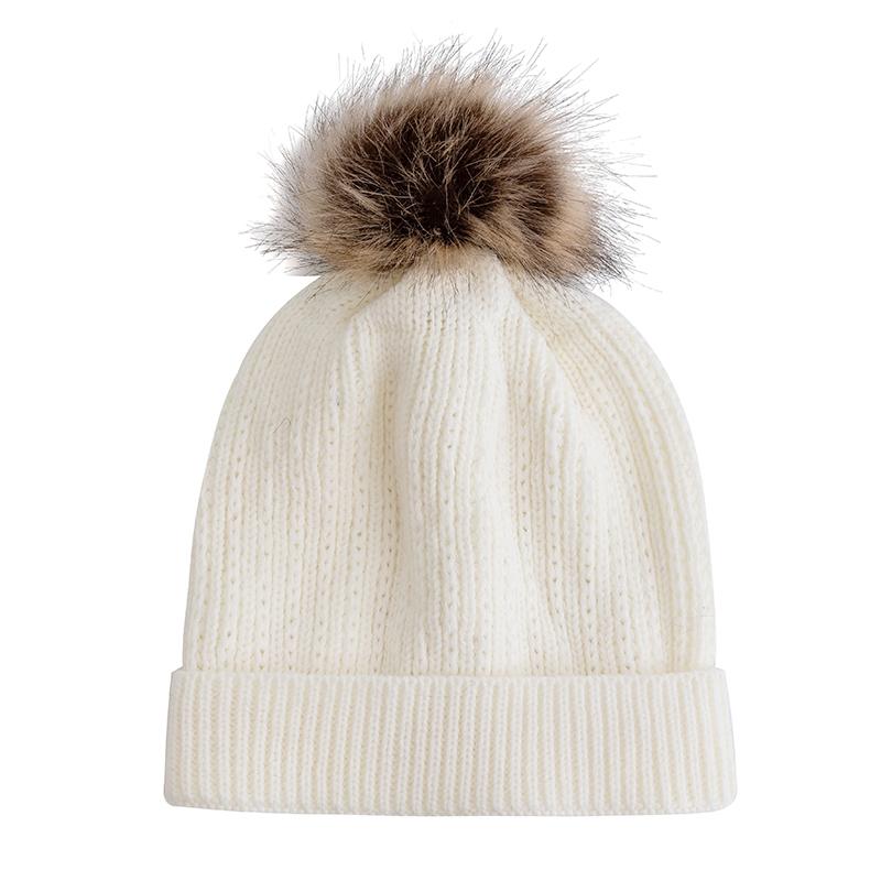 Nové Candy Colours Zimní čepice Dámské Bambulky Čepice Soft Trendy Čepice s čepicí Basic Daily Leisure Cap