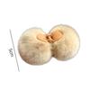 Cute Double-Sided Hairball Bobby Hair Imitation Rabbit Fur Clasp Clip Autumn Winter Plush Small Clip Edge Clip Hairpin Claw