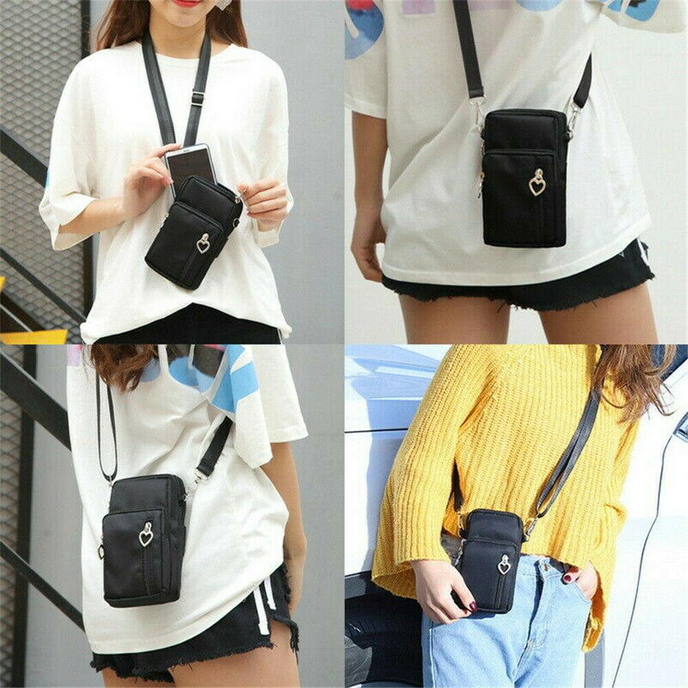 Водонепроницаемая мини-нейлоновая сумка Crossody для мобильного телефона — фото 3