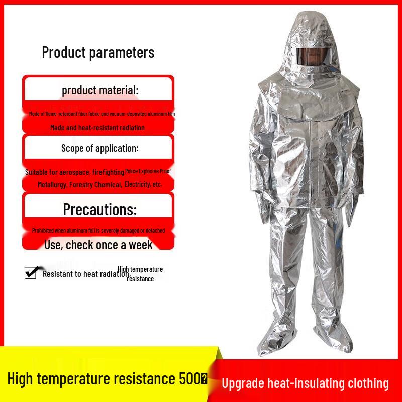 GOWKE Firefighter Heat Resistant Suit Standard