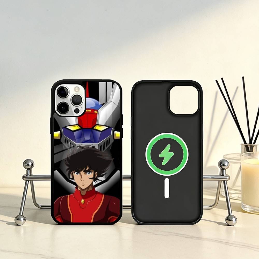 Mazinger Z Robot Phone Case For iPhone17,16,15,14,13,12,11 Plus,Pro Max Magnetic For Magsafe Wireless Charging
