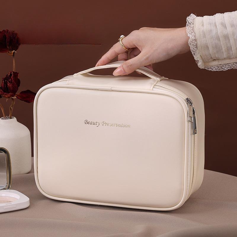 Nowa Kosmetyczka Strefy Wolnocłowej o Dużej Pojemności i Luksusowym Wyglądzie Przenośna Kosmetyczka Podróżna