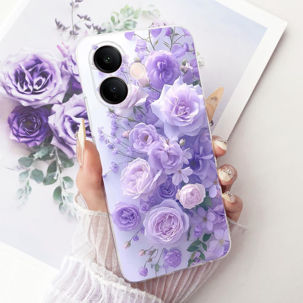 For Vivo V60 Lite 4G Case V2530 New Fashion Painted Cover Soft Slim Phone Case For Vivo V60 V 60 Lite V60Lite 5G Back Cover Bags