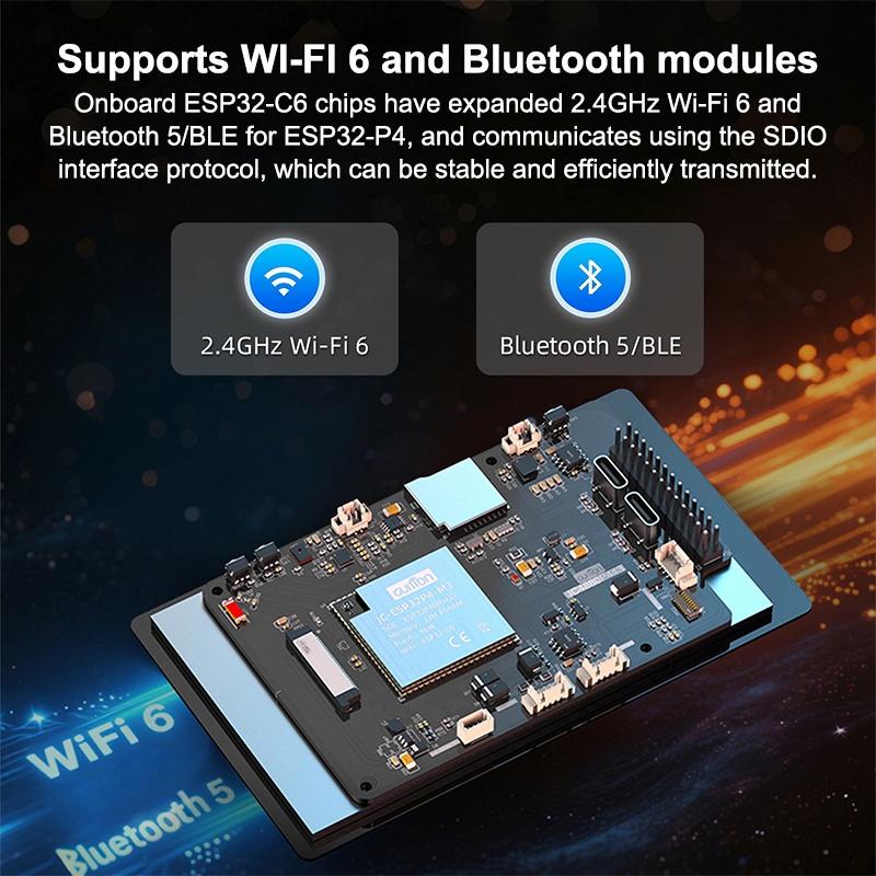

1Pc 4.3-Inch Hd Large Screen 480 * 800 Ips Capacitive Touch Esp32P4 Development Board Tool