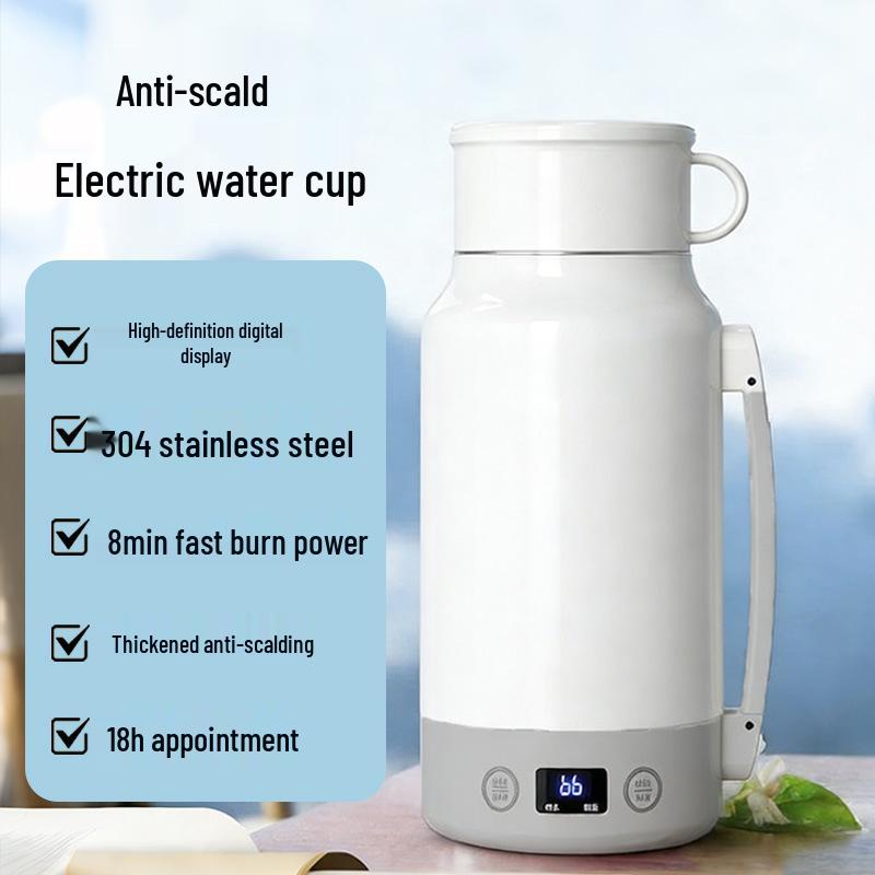 

Multi-Functional Portable Smart Water Boiler & Kettle for Home, Travel, Dorm, and Office