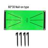 Portable Golf Swing Practice Mat: Indoor/Outdoor Trajectory Training
