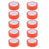 10 Pcs Red Masking Tape Indoor Outdoor Painter Tape for Painting Home Decoration Arts Crafts