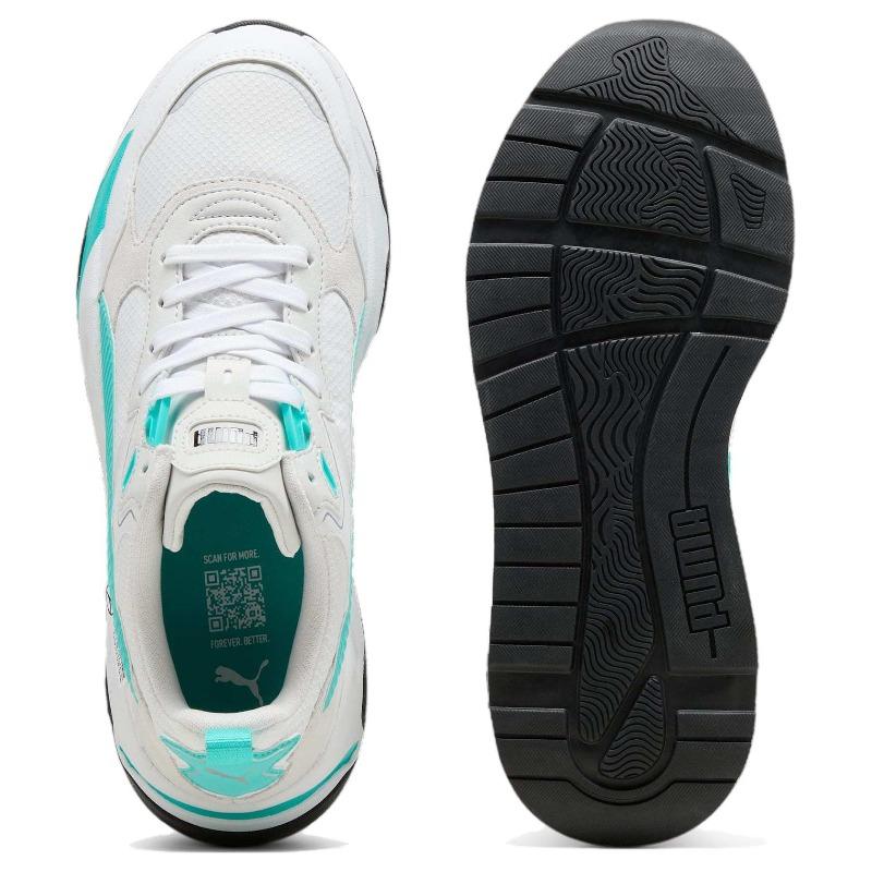 Puma Mercedes-AMG Petronas F1 Unisex Low Top Running Shoes White Green 308516-02