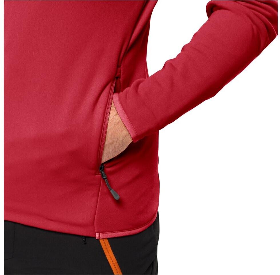Куртка Jack Wolfskin Baiselberg Hooded Fz M red glow