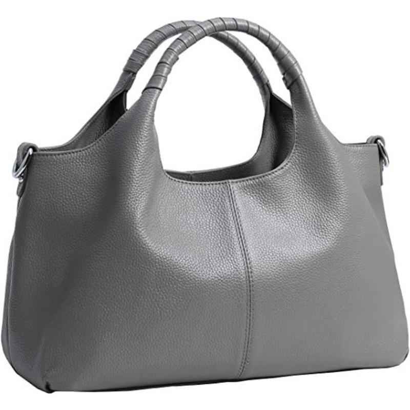 Casual Large-capacity Women's Bag Simple and Versatile Soft Leather Crossbody Shoulder Handbag