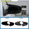 For Mazda 6 2013 2014 2015 2016 Car Rearview Side Mirror Cover Wing Cap Exterior Door Housing Shell Trim ABS Carbon/Black