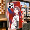 Heißes Anime Blue Lock Cover Handyhülle Für iPhone 16 17 Air 15 14 Pro Max 16E Handyhülle 13 Mini 12 11 7 SE 8 Druckmuster Passform Ca