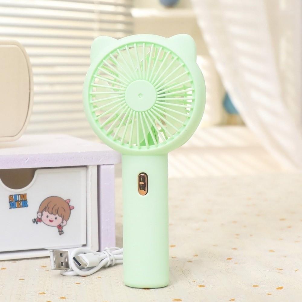 Battery-Powered Small Electric Fan Lightweight Cooling Fan Mini Handheld Fan  Outdoor Use