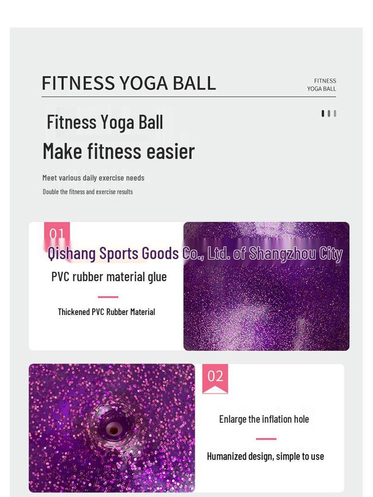 Multi-Color Rhythmic Gymnastics Training & Competition Ball