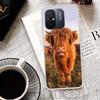 Cute Highland Cow Cover For Xiaomi Redmi 13 13C 14C 12 12C 10 10C 9 9C 9T 9A Phone Case 10A 8A 8 7A 7 6A 6 K80 K70 K60 K20 K40