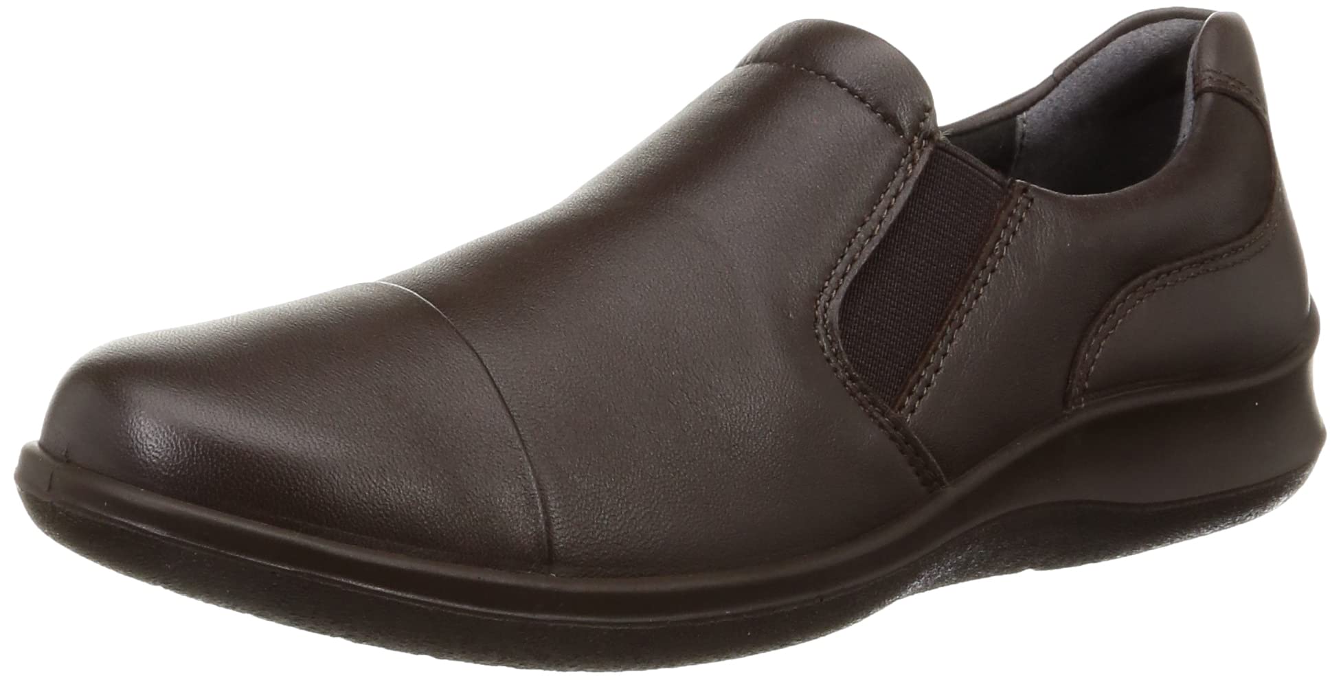 

Genuine Leather Water Repellent Leather Easy to Walk 3E ASC 5320 Coffee cm [Achilles Sorbo] Slip-on Women s 22.0 кавовий