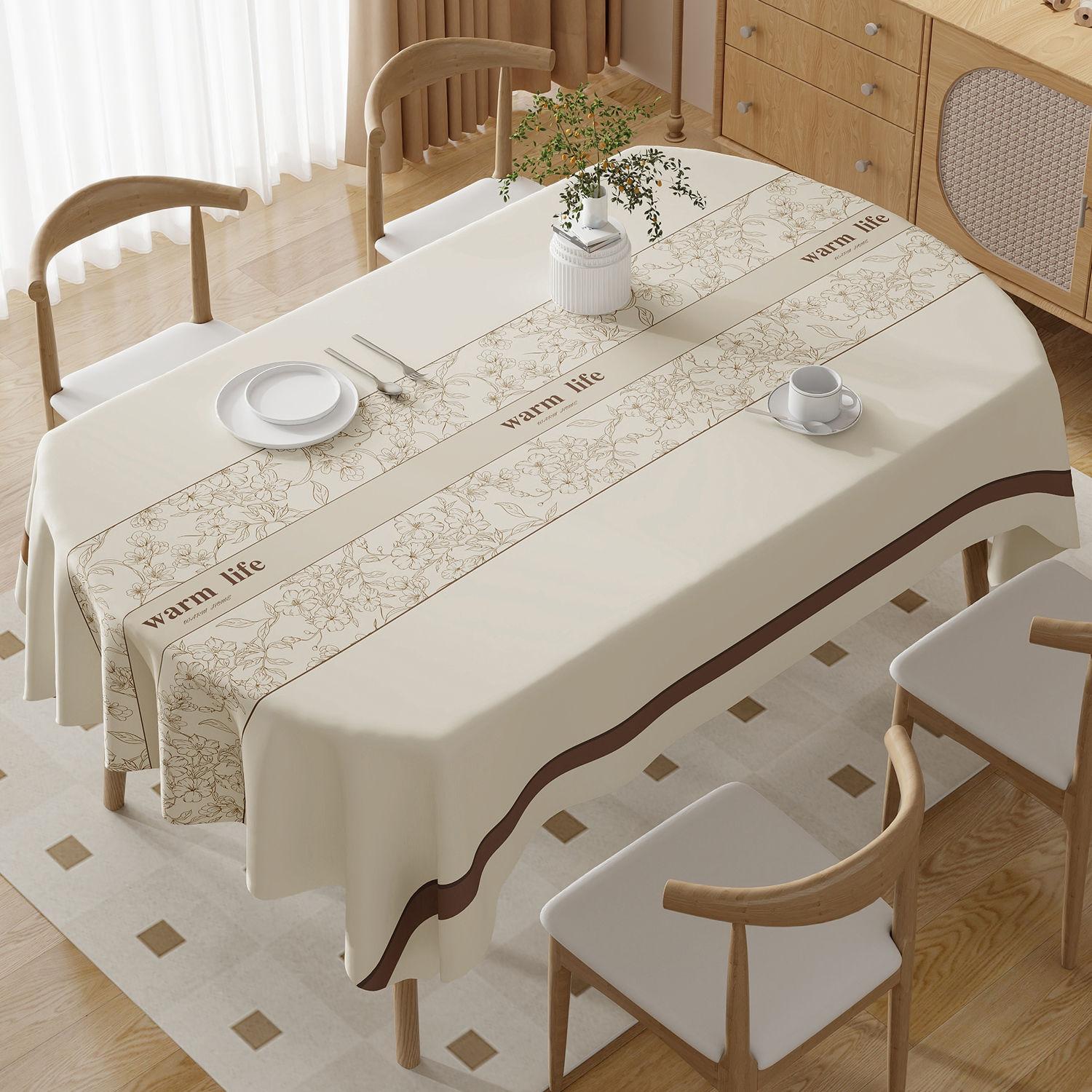 Zomer Rechthoekige Tafelkleden Lente Groen Bedrukt Waterdichte Tafelhoes Feest Home Keuken Eetkamer Tafel Decoratie 140x140cm