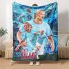 Haaland Blanket Ultra-Soft Perfect for Office Seaside Picnics Four Seasons Multipurpose Stylish Decor Ideal Gift for Friends Family Couples Picnic