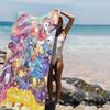 Anime Undertales Game Microfiber Printed Beach Towel Mountain Climbing Yoga Beach Swimming Running Absorbent Soft Towel