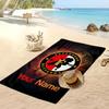 Asciugamano da Spiaggia Personalizzato Feyenoord Stampa Logo Calcio Supporto Nome Personalizzato Testo Asciugamano Assorbente Per Sport Viaggio Regalo Speciale