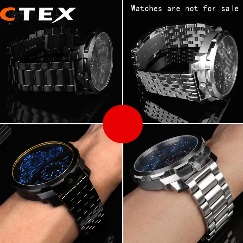 24mm 26mm 28mm 30mm Stainless Steel Watch Strap for Diesel DZ4316 DZ7395 7305 4209 4215 Men Metal Solid Wrist Watchband Bracelet
