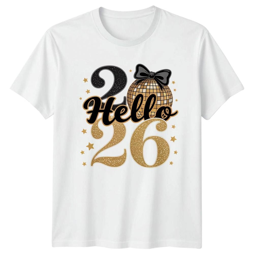 Hello 26 Birthday Unisexs TShirt Unisexs Tee Graphic Unisex Top S
