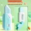 Mini Luminous Push-Pull Elephant Eraser for Students – No-Crumbs, Creative Radish Knife Style Eraser