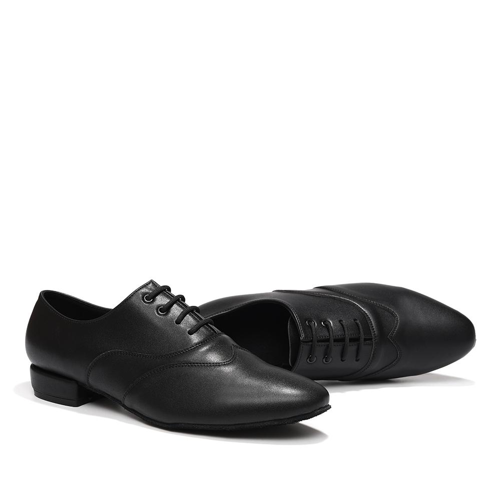 Men Ballroom Dance Shoes  Outsole Practice Boy Competition Modern Dancing Shoe Dance Indoor Dance Shoes Heeled 2.5CM