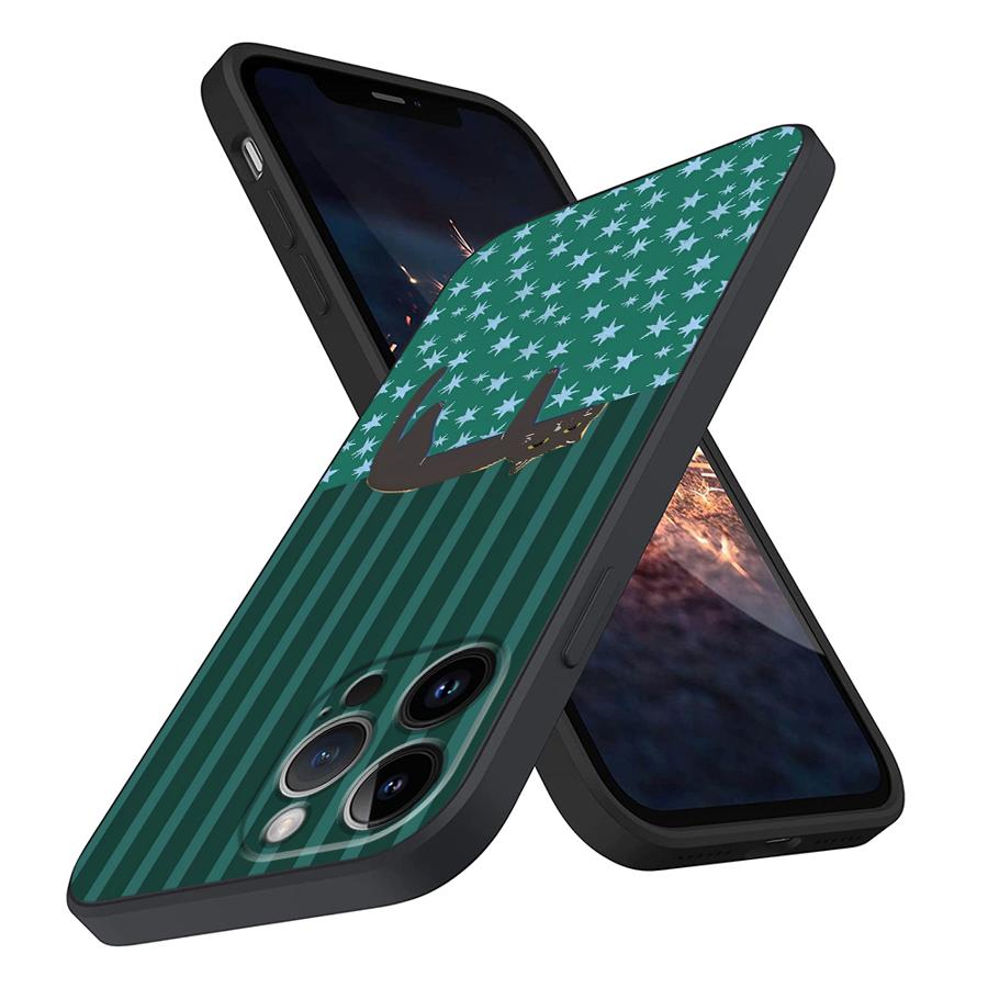 Funda Phone Cover Phone Case for Apple iPhone 17 Pro Max 11 Air 14 XR XS MAX 13 16 15 Pro 7 8 12 17e Cartoon Grid Cat