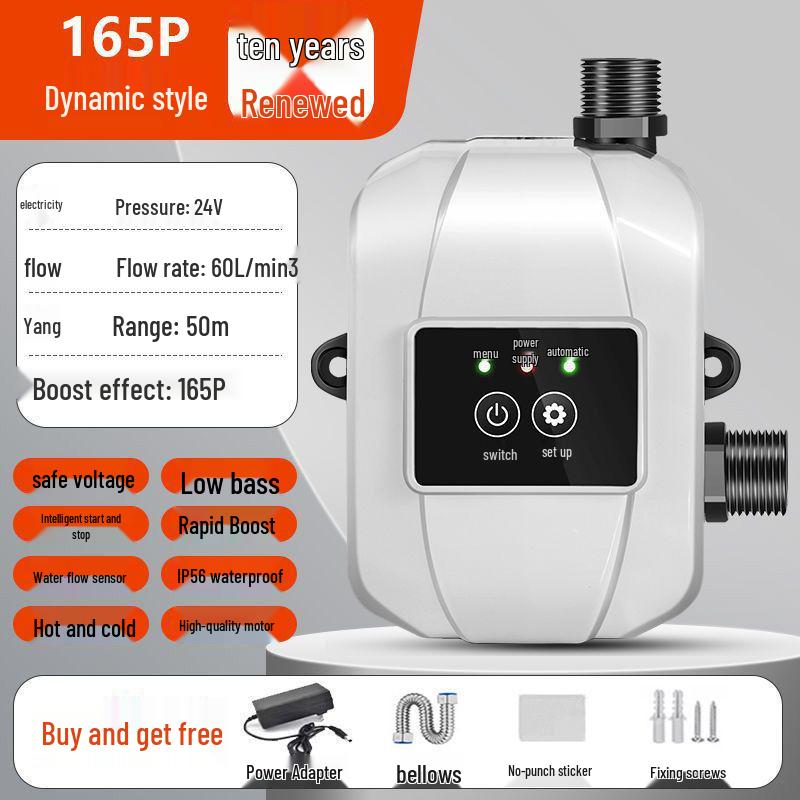 Pompă Booster Automată de Uz Casnic 24V pentru Boilere și Dușuri