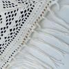 Countryside Style Hollow Out Lace Shawl Bohemian Crochet Flower Scarves  Summer