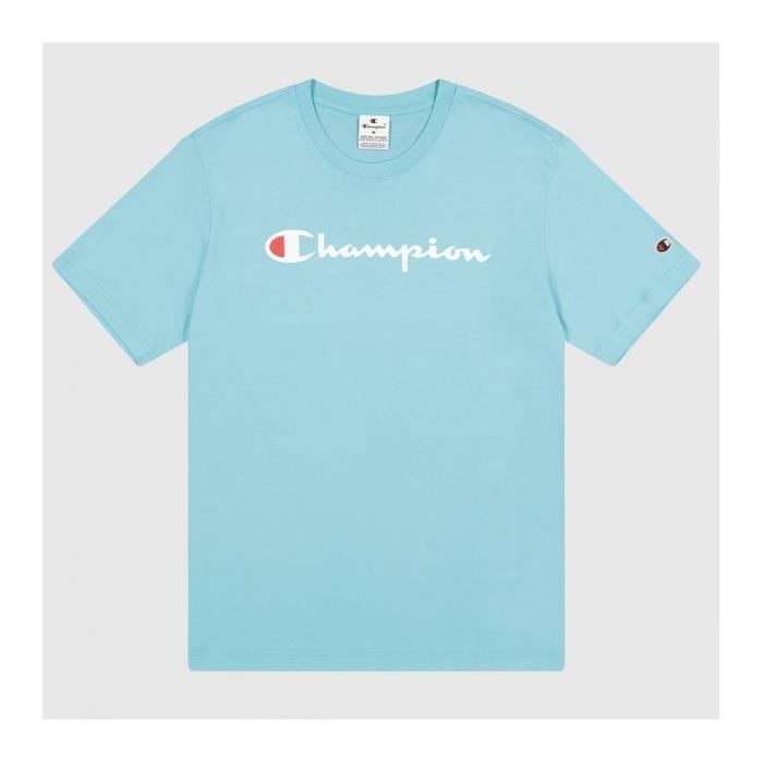 T-shirt Femme - Champion - 220256-BS184 - Col Rond - Manches Courtes - Couleur Bleu