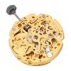 8N24 Watch Movement Golden Alloy Automatic Hollow Out Watch Replacement Movement Part