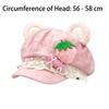 3D Cat Ears Cake Cat Ears Cap Lightweight Cat Ear Cap New Newsboy Cap  Party Wear