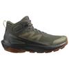 SALOMON Elixir Active Comfortable Durable Non-Slip Waterproof Mid-Top Hiking Shoes Men Hiking Shoes Olive-Green L47560300