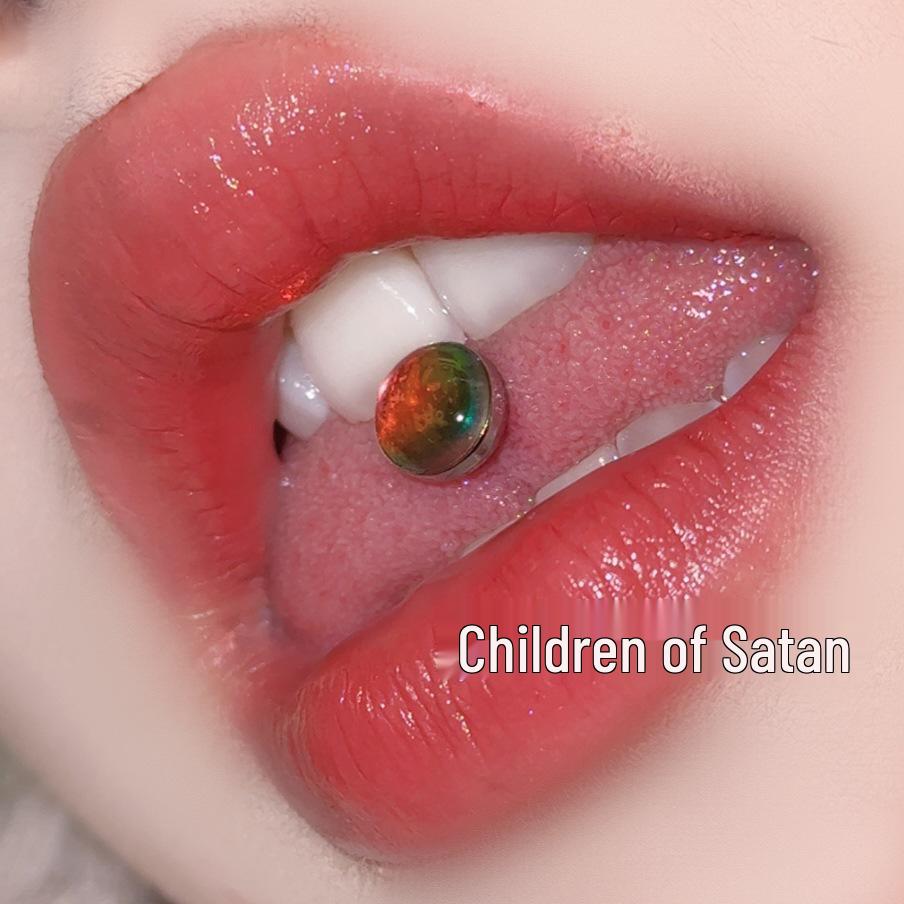 Satan's Child Tongue Stud: Basic Formula Bling for Hot Girls