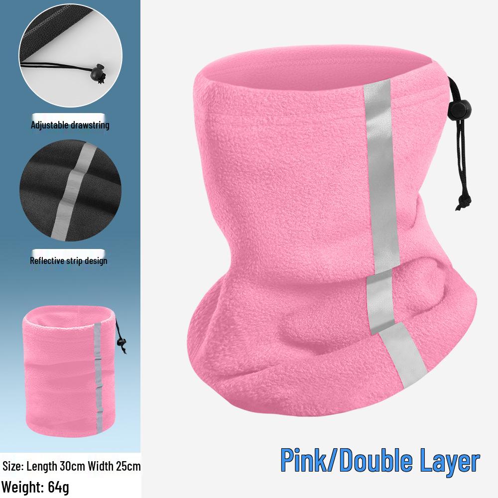 Adjustable Multifunctional Neck Warmer: Windproof Skiing & Cycling Gaiter for Autumn & Winter
