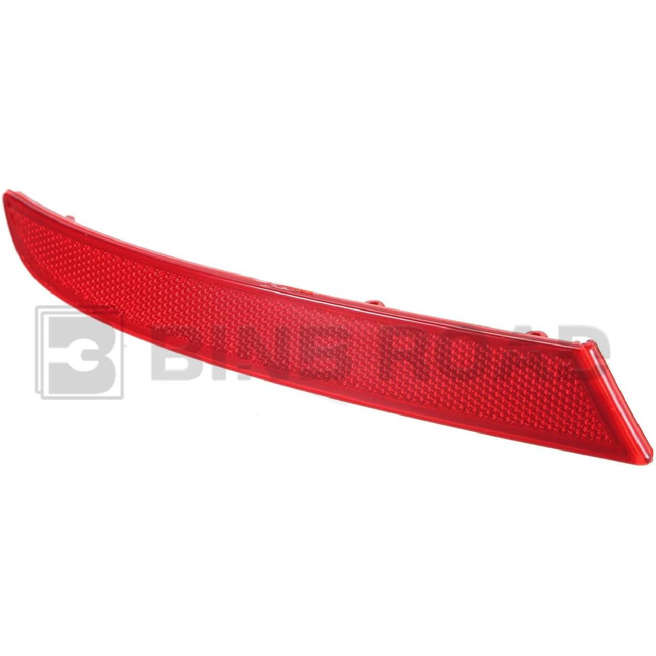 Rear Left Bumper Reflector Light LED Driver Side Red Trim 63147857003 Compatible with BMW X3 2016-2019